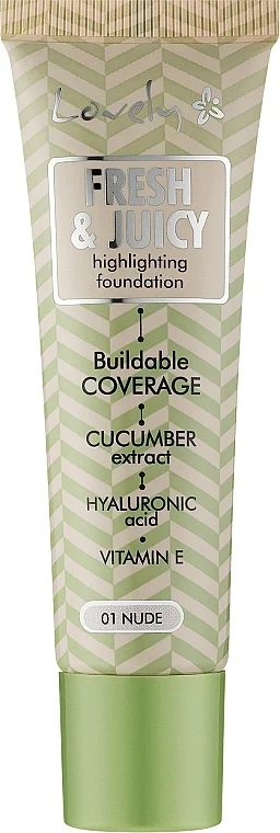 Lovely Fresh and Juicy Highlighting Foundation