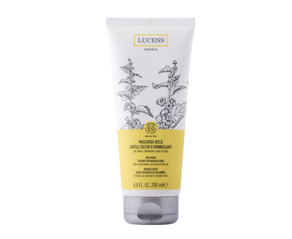 LUCENS UMBRIA Maschera Ricca Capelli Secchi o Danneggiati