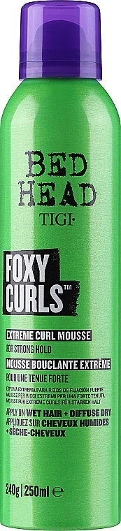 Mousse per ricci estremi, fissazione forte