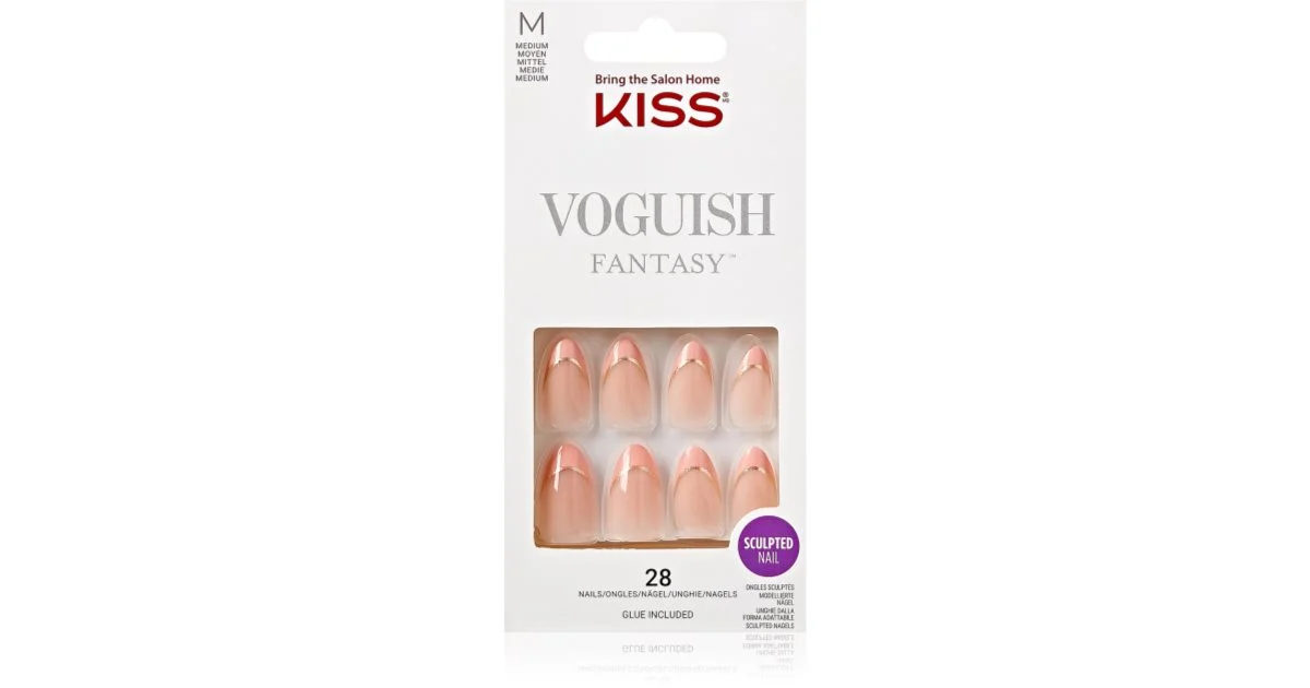 KISS Voguish Fantasy French Unghie finte 28 pezzi