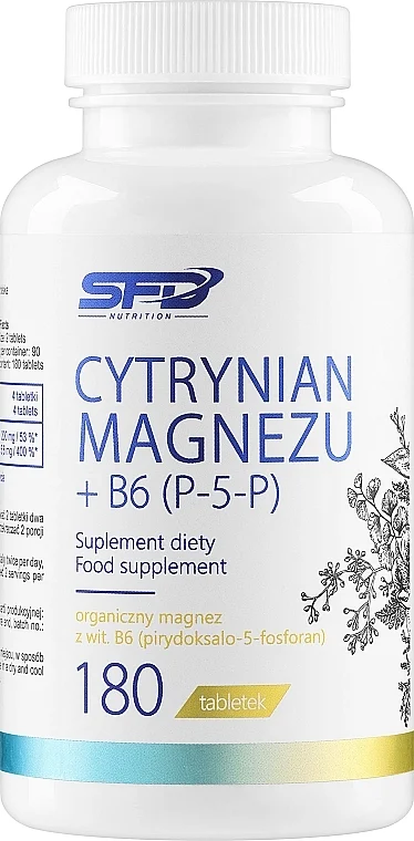 Integratore alimentare Magnesio Citrato + B6