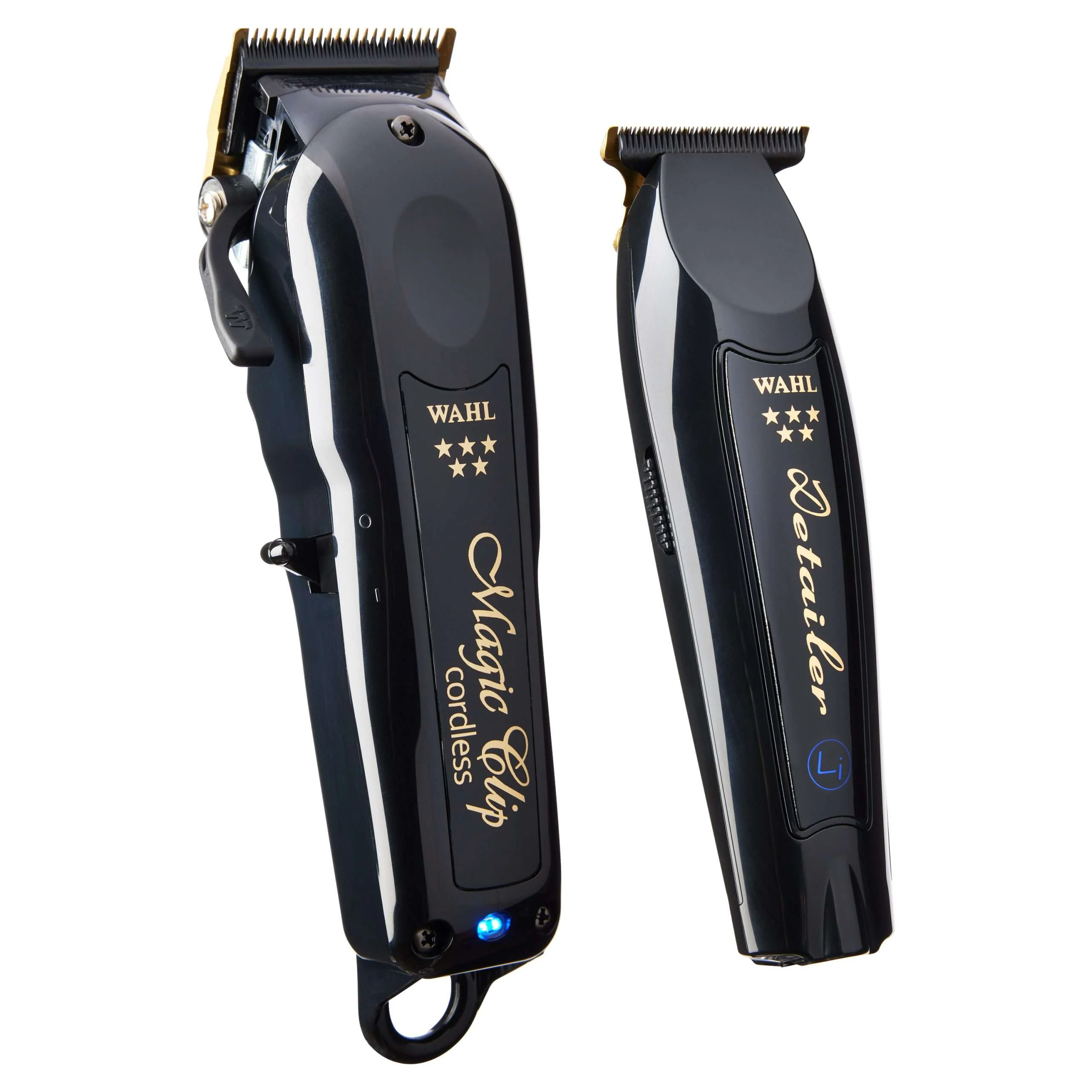 WAHL 5 STAR SERIES – CORDLESS BARBER COMBO – MAGIC CLIP CORDLESS BLACK + DETAILER CORDLESS BLACK