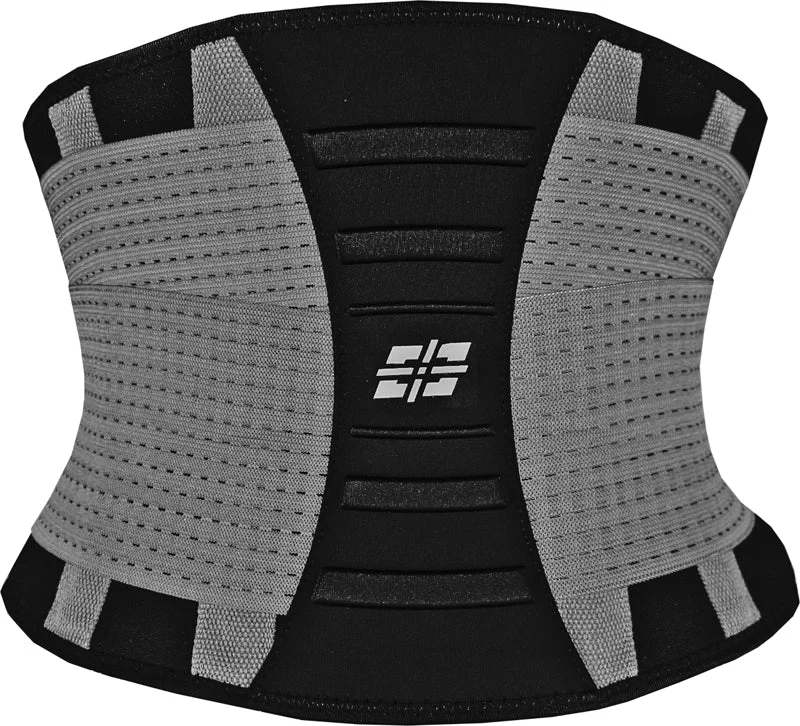 Power System Waist Shaper fascia dimagrante e modellante colore grigio, L/XL (72–88 cm)