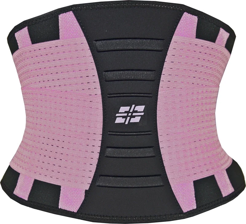 Power System Waist Shaper fascia dimagrante e modellante colore rosa, L/XL (72–88 cm)