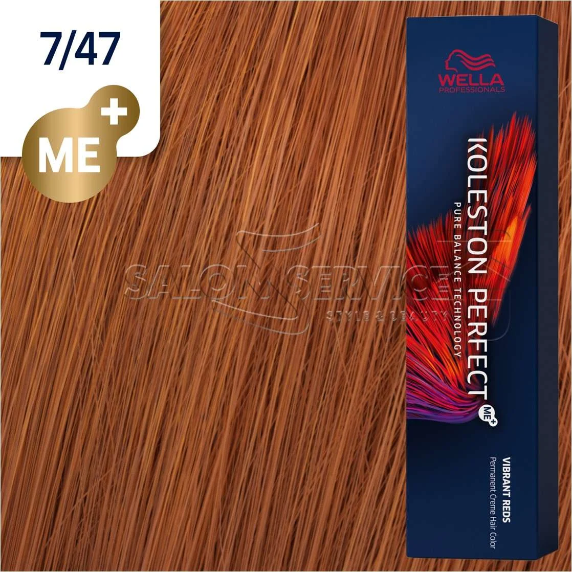 KOLESTON PERFECT ME+ VIBRANT REDS 60 ML. COL. 7/47 – BIONDO MEDIO RAME SABBIA