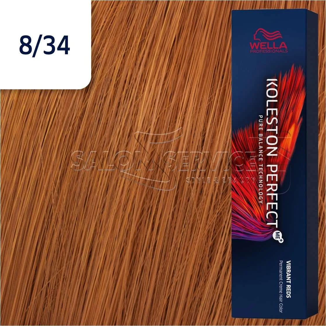 KOLESTON PERFECT ME+ VIBRANT REDS 60 ML. COL. 8/34 – BIONDO CHIARO ORO RAMATO