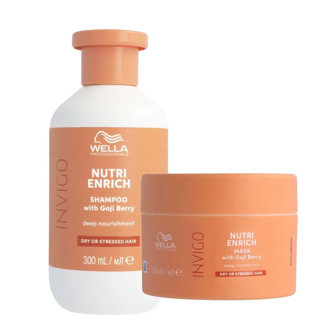 INVIGO NUTRI-ENRICH DEEP NOURISHING SHAMPOO 300ML + NOURISHING MASK 150ML