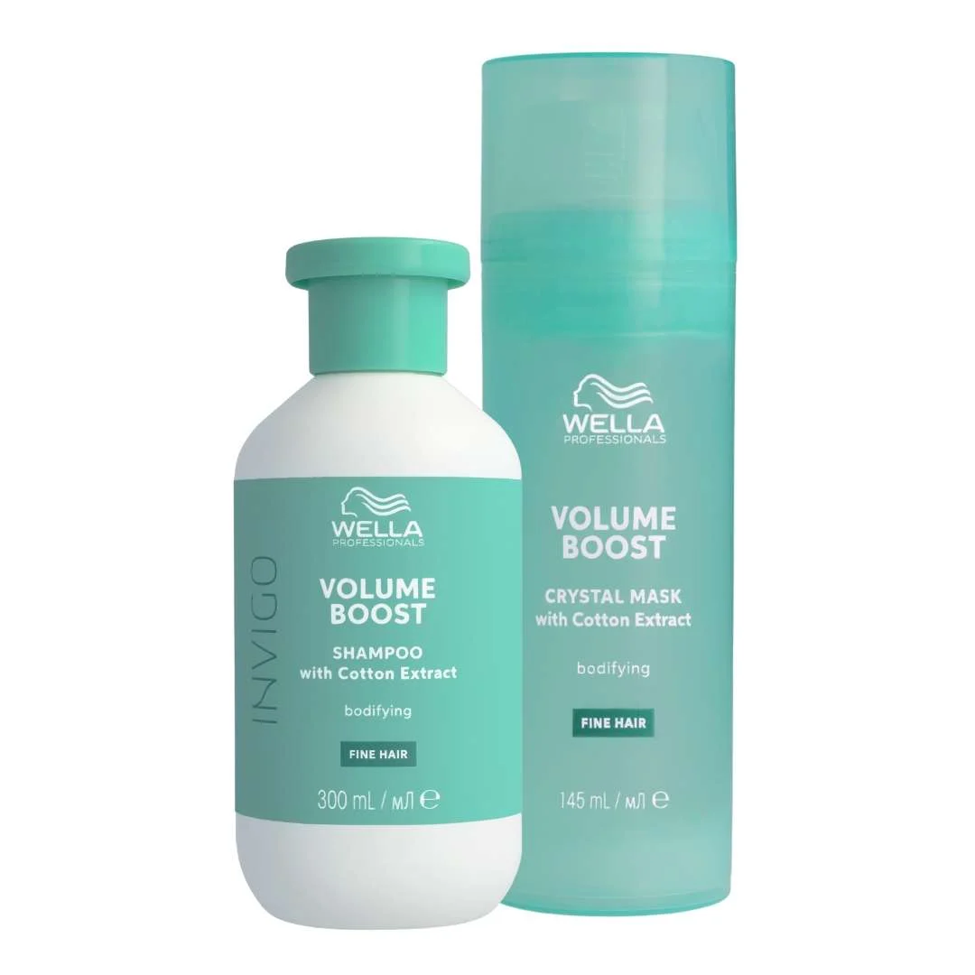 INVIGO VOLUME BOOST BODIFYING SHAMPOO 300ML + BOOST CRYSTAL MASK 145ML