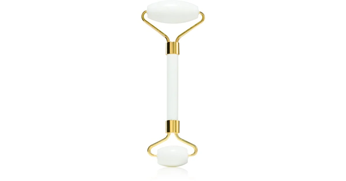 Venoc White Marble Roller rullo per massaggi per viso e contorno occhi