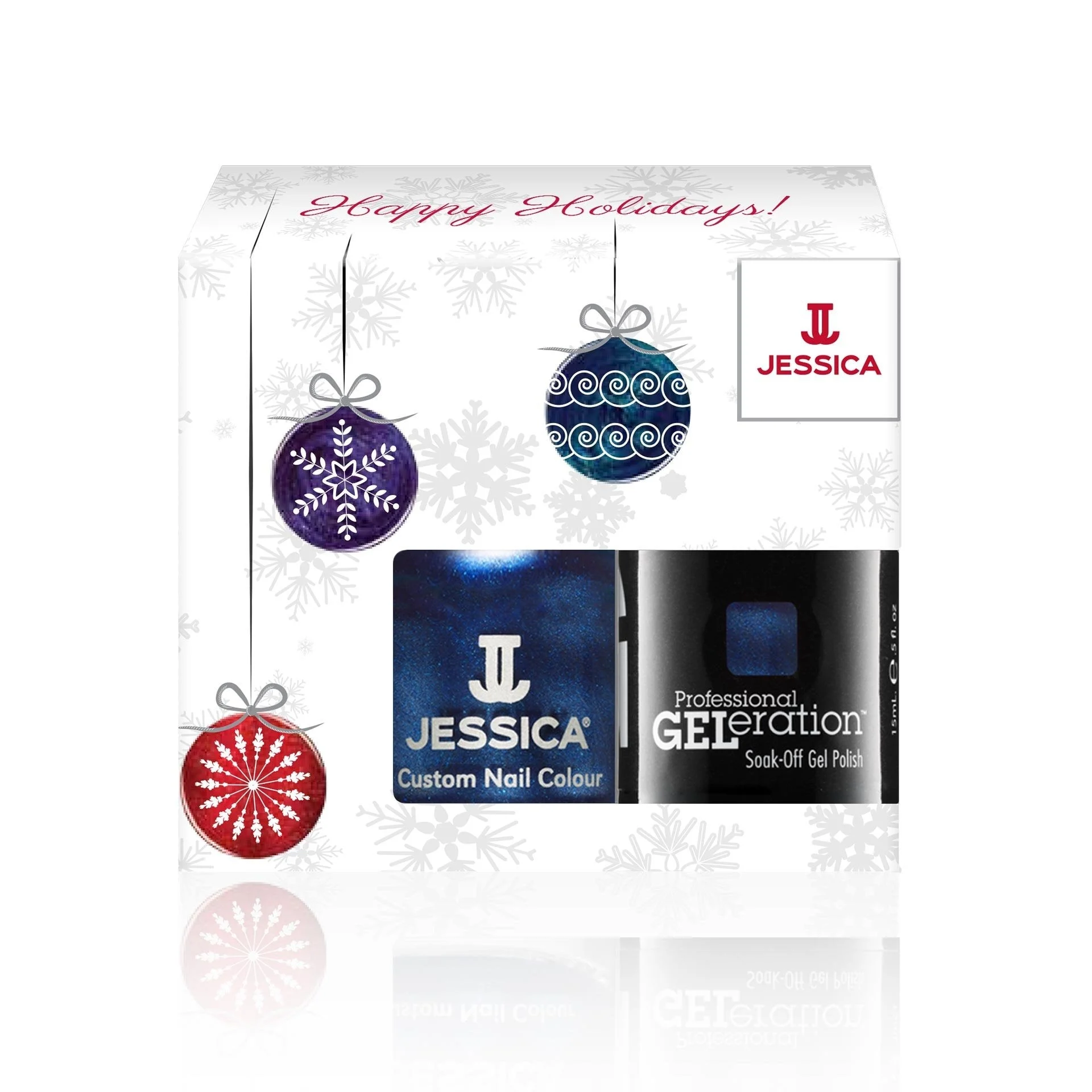 Winter Set Jessica: Custom Colors Smalto Light Up The Sky 14,8 ml + Professional GELeration Smalto Semipermanente Light Up The Sky 15 ml