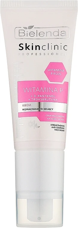 Crema viso rinforzante e lenitiva