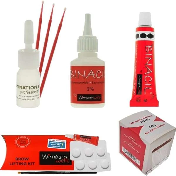 WIMPERNWELLE KIT LAMINAZIONE SOPRACCIGLIA NERO