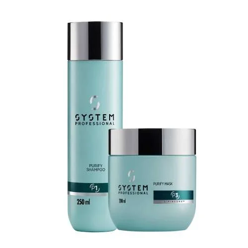 SYSTEM PROFESSIONAL PURIFY ANTIFORFORA – SHAMPOO 250 ML. + MASCHERA 200 ML.