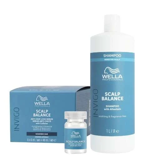 INVIGO TRATTAMENTO ANTICADUTA – SHAMPOO 1000ML + SIERO ANTICADUTA IN FIALE