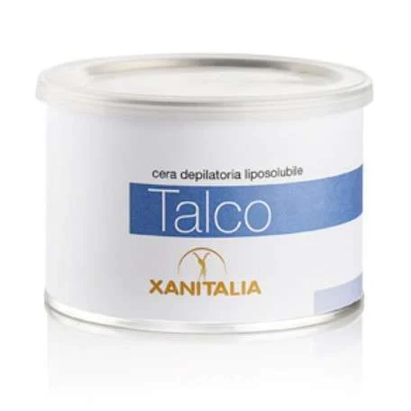 XANITALIA CERA DEPILATORIA LIPOSOLUBILE TALCO VASO 400 ML.