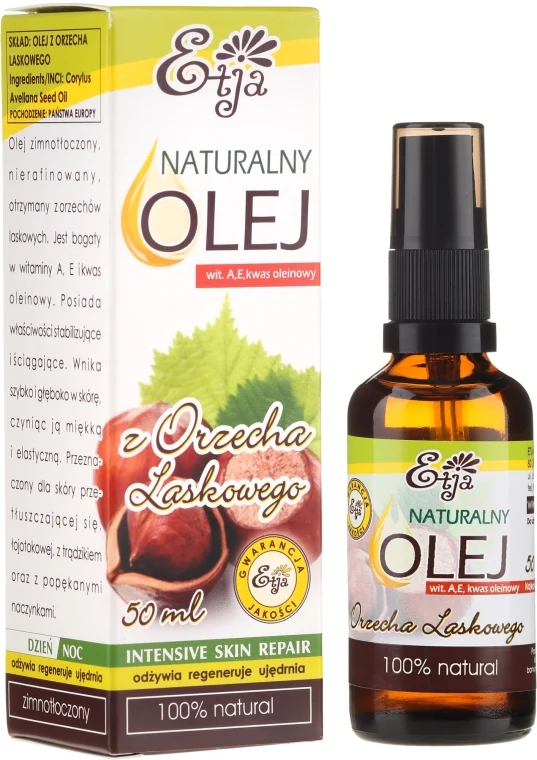Olio naturale di nocciola
