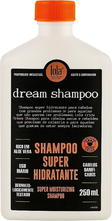 Shampoo idratante per capelli secchi e ribelli