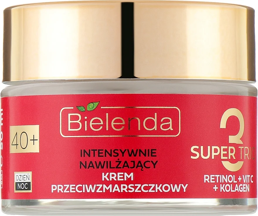 Crema antirughe intensamente idratante 40+
