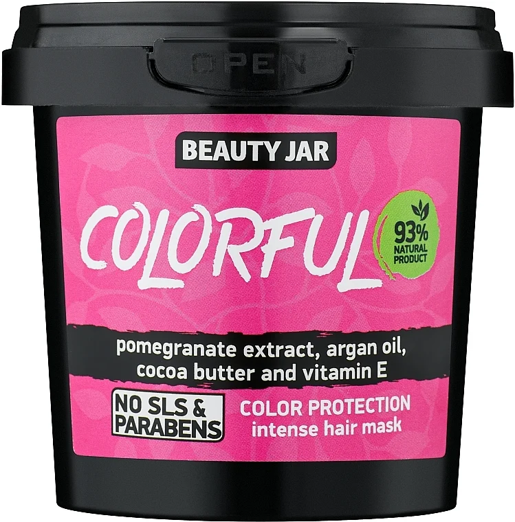 Maschera intensiva per capelli tinti "Protezione del colore"
