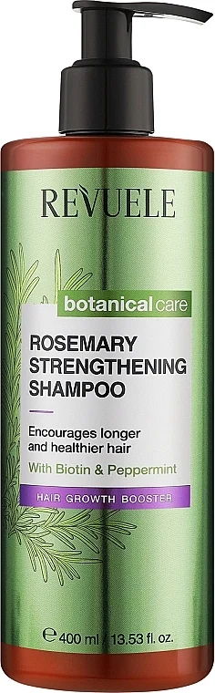 Shampoo rinforzante al rosmarino per la crescita e densità dei capelli