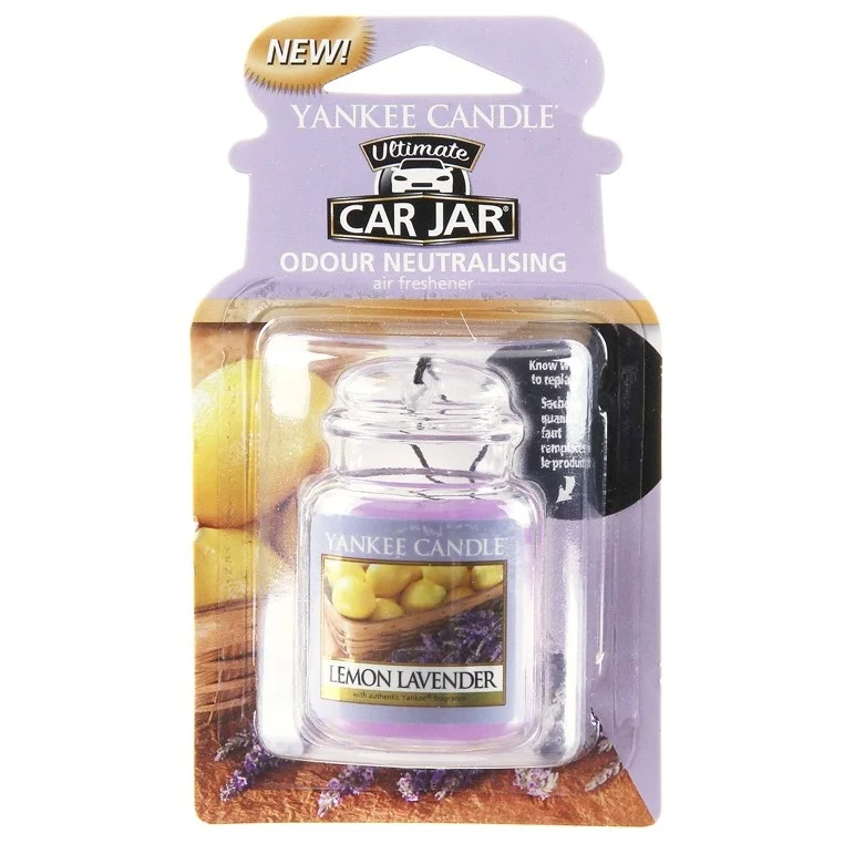 YANKEE CANDLE Car Jar Ultimate – Lemon Lavender