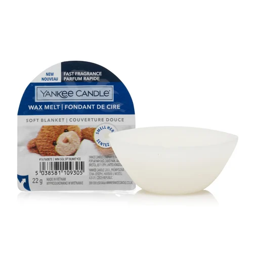 YANKEE CANDLE Cera da Fondere – Soft Blanket