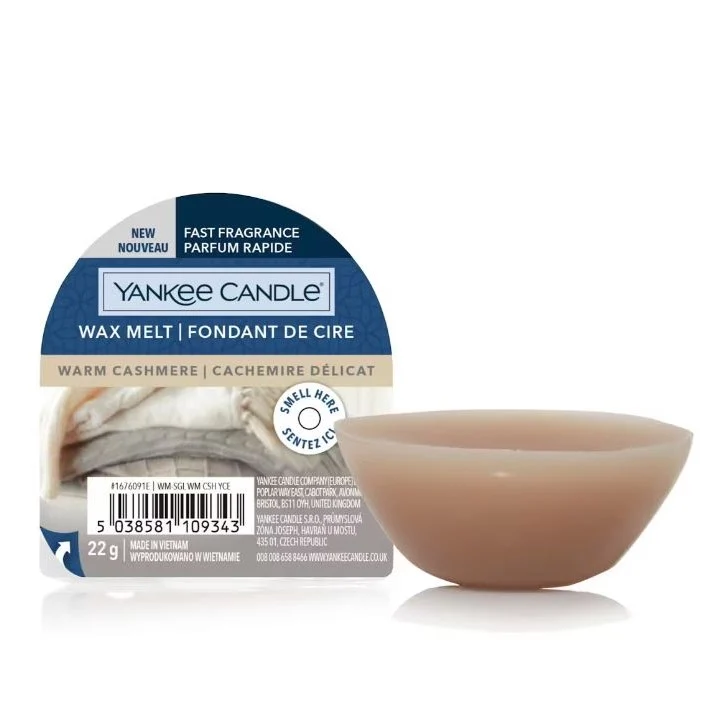 YANKEE CANDLE Cera da Fondere – Warm Cashmere