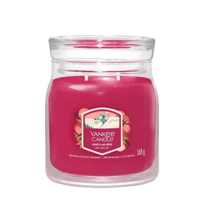 YANKEE CANDLE Signature Media – Santa On Skis