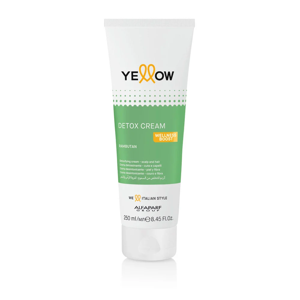 ALFAPARF YELLOW SCALP DETOX CREAM CREMA DETOSSINANTE CUTE E CAPELLI 250ML