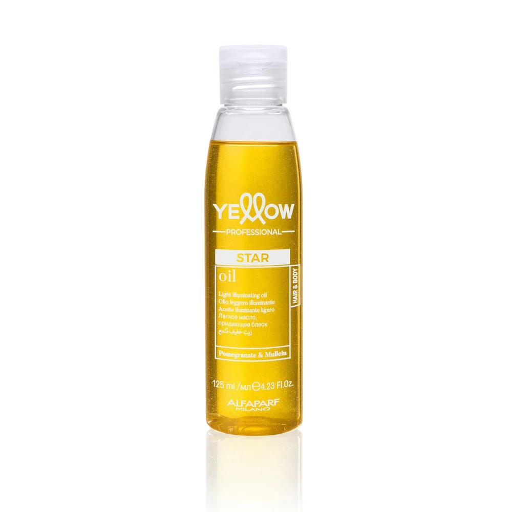 ALFAPARF YELLOW STAR OIL OLIO LEGGERO ILLUMINANTE 125ML