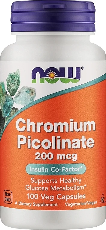 Cromo picolinato, 200 mg