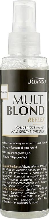 Spray schiarente per capelli