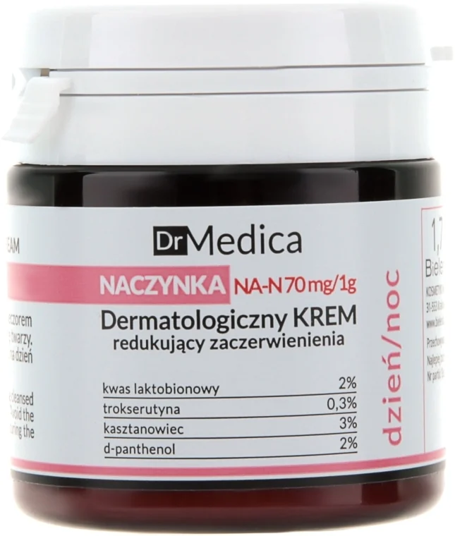 Crema dermatologica anti-rossore