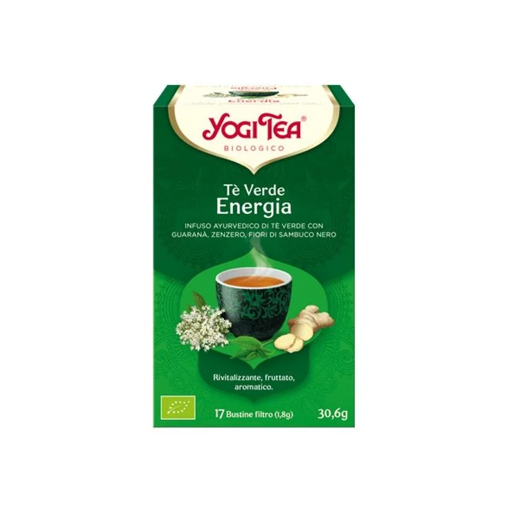 YOGI TEA Tè Verde Energia