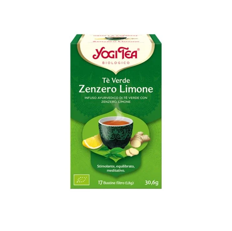 YOGI TEA Tè Verde Zenzero e Limone