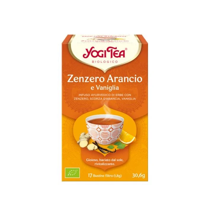 YOGI TEA Zenzero Arancio e Vaniglia