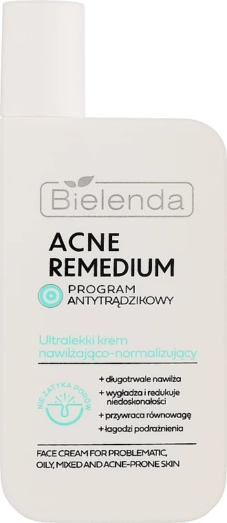 Crema viso ultraleggera idratante e normalizzante