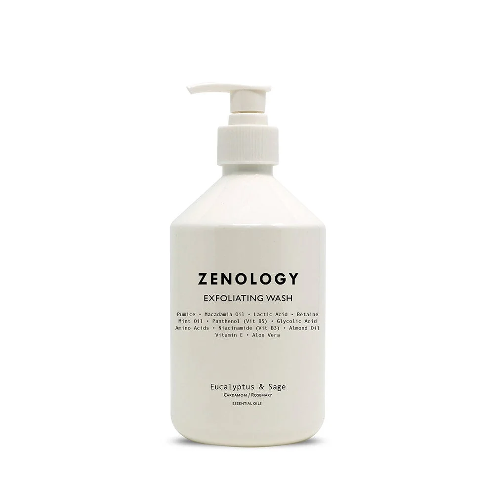 Detergente esfoliante Zenology all'eucalipto e salvia