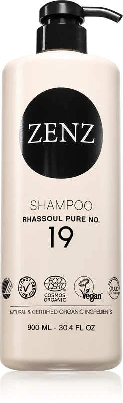 ZENZ Organic Rhassoul Pure No. 19 shampoo idratante con effetto balsamo 900 ml
