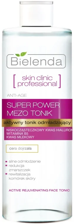 Tonico attivo anti-età